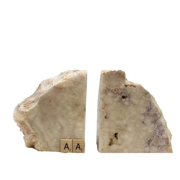 Pink Amethyst, Crystal Bookends, from Patagonia, Argentina, Geode (AA) - Picture 6 of 9